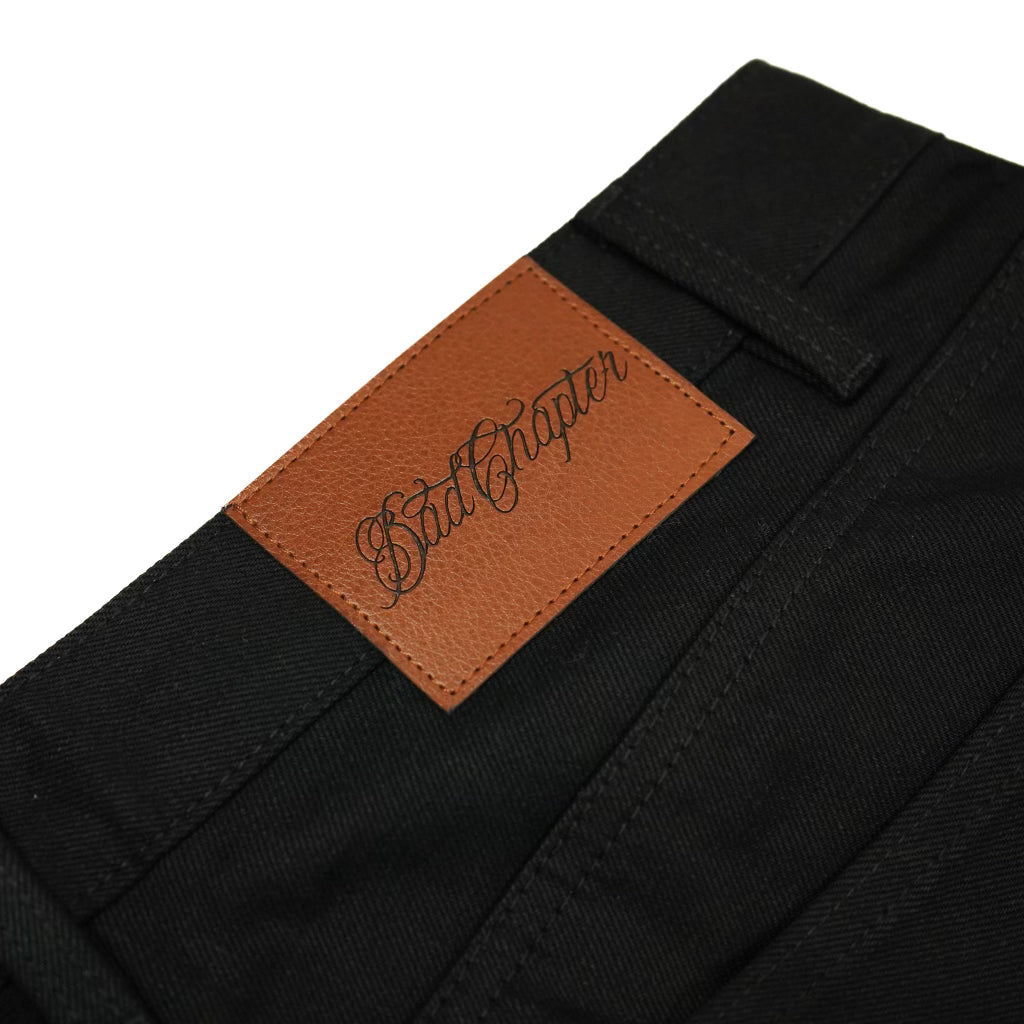 SELVEDGE DENIM - JET BLACK