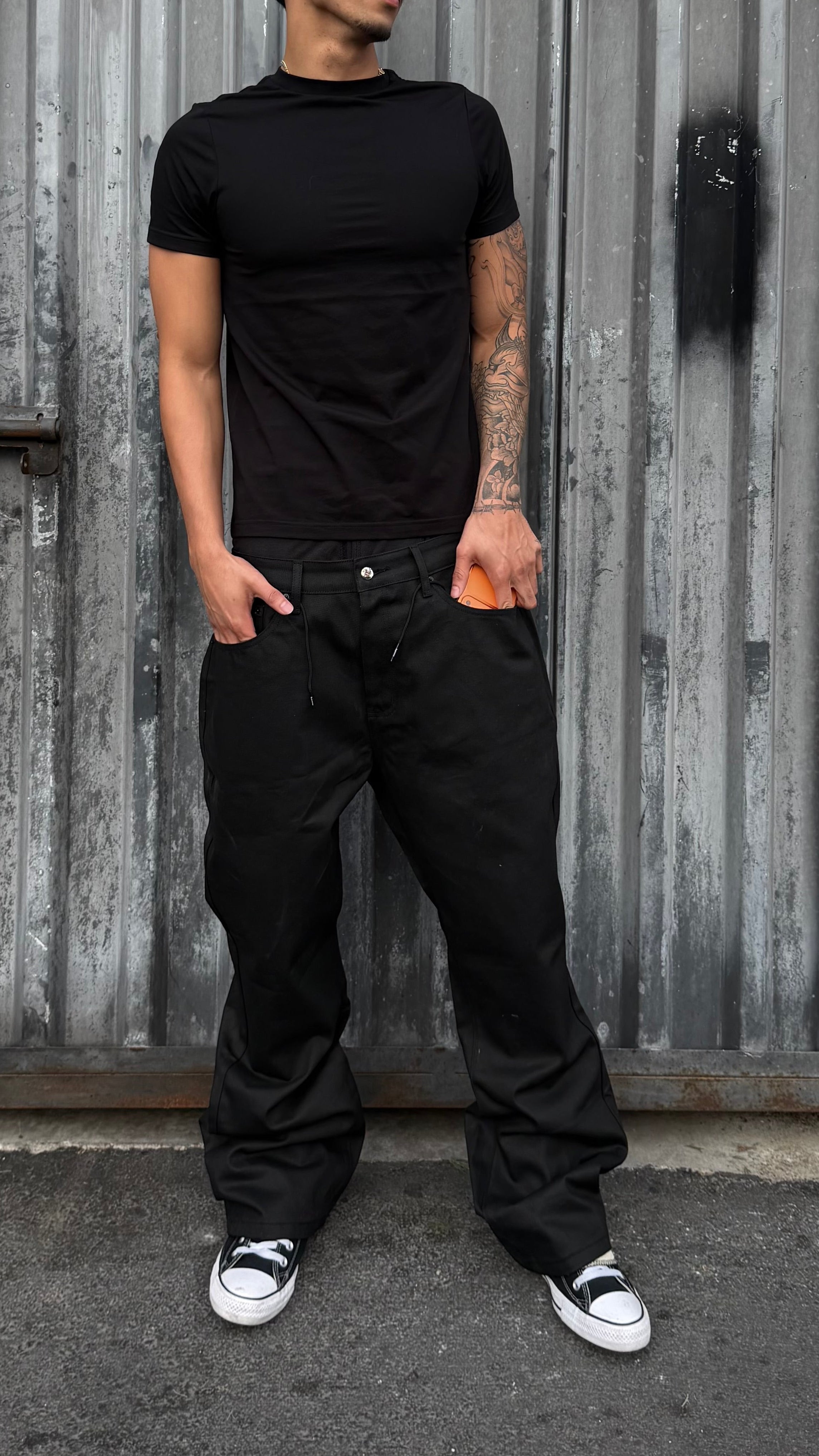 BC BLANK TEE (3 PACK) BLACK