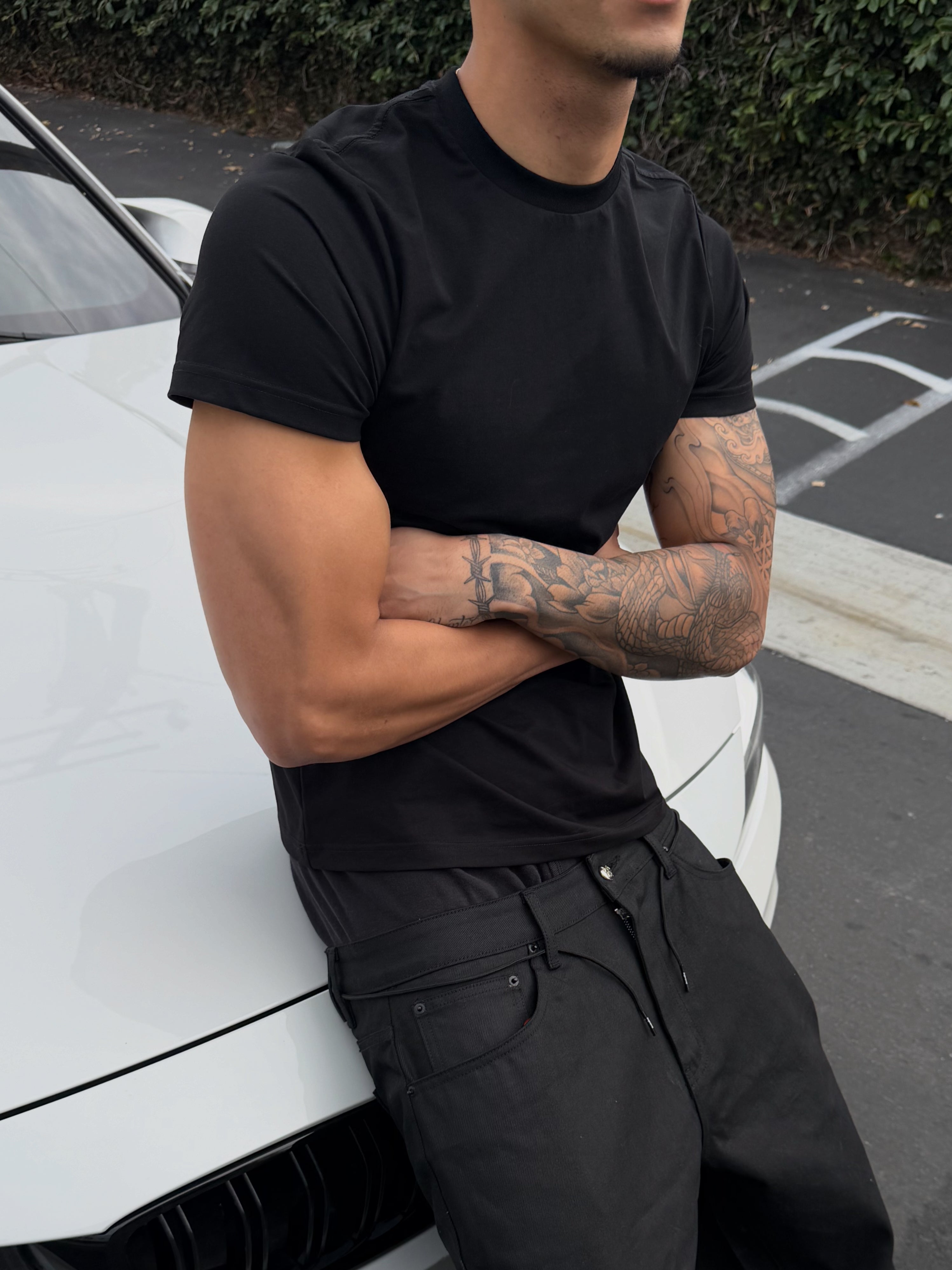 BC BLANK TEE (3 PACK) WHITE