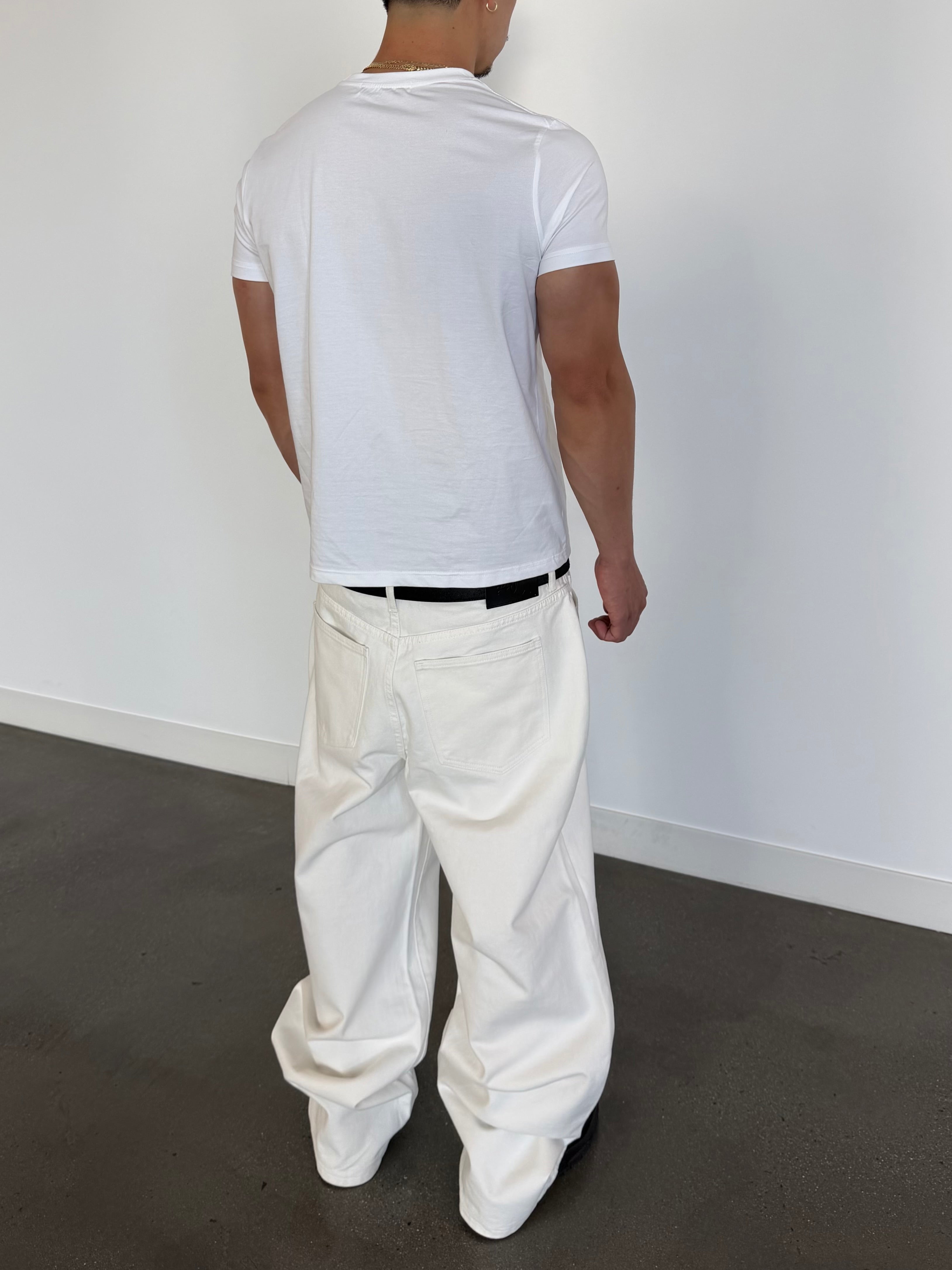 WHITE DENIM