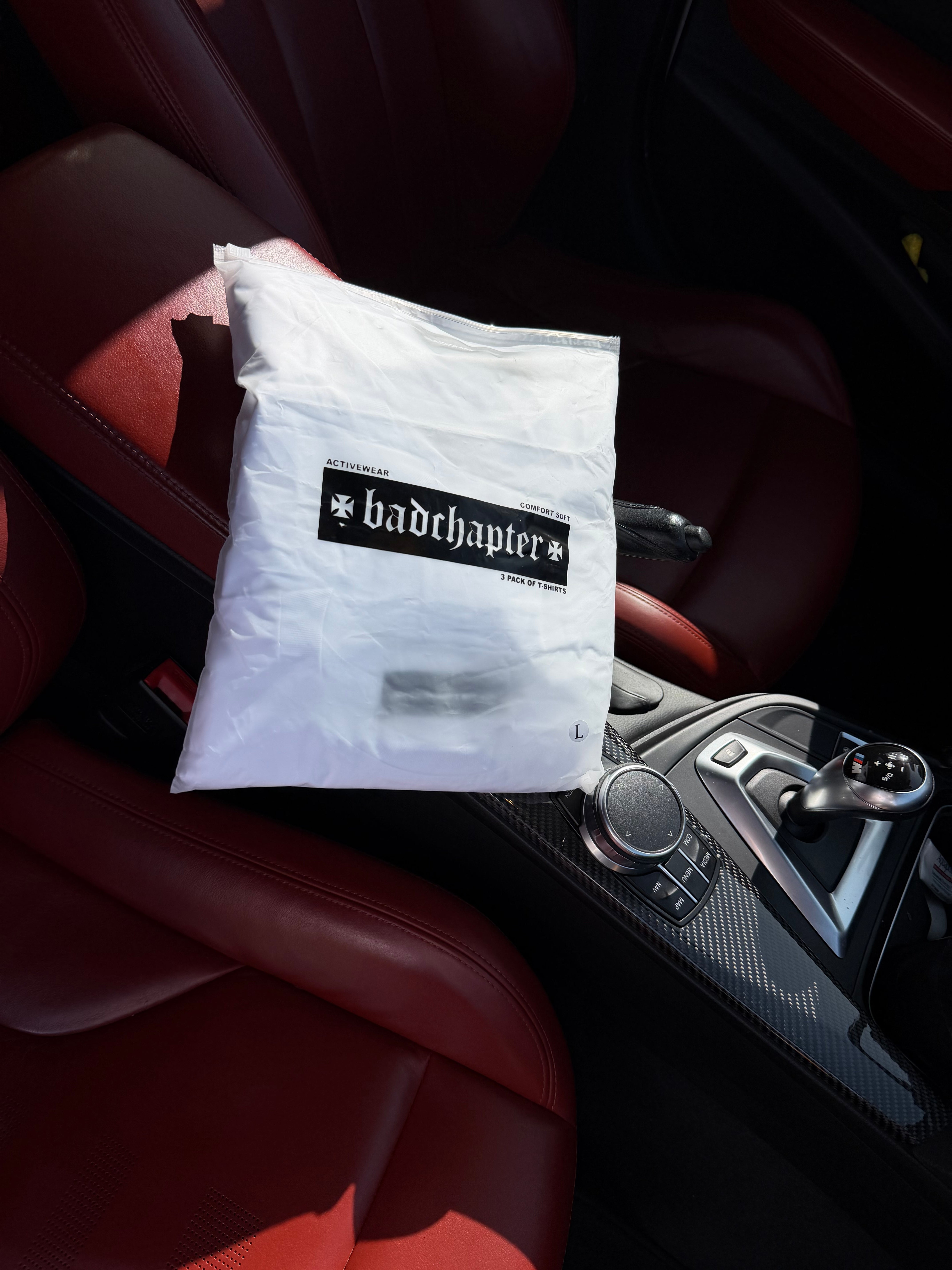 BC BLANK TEE (3 PACK) WHITE
