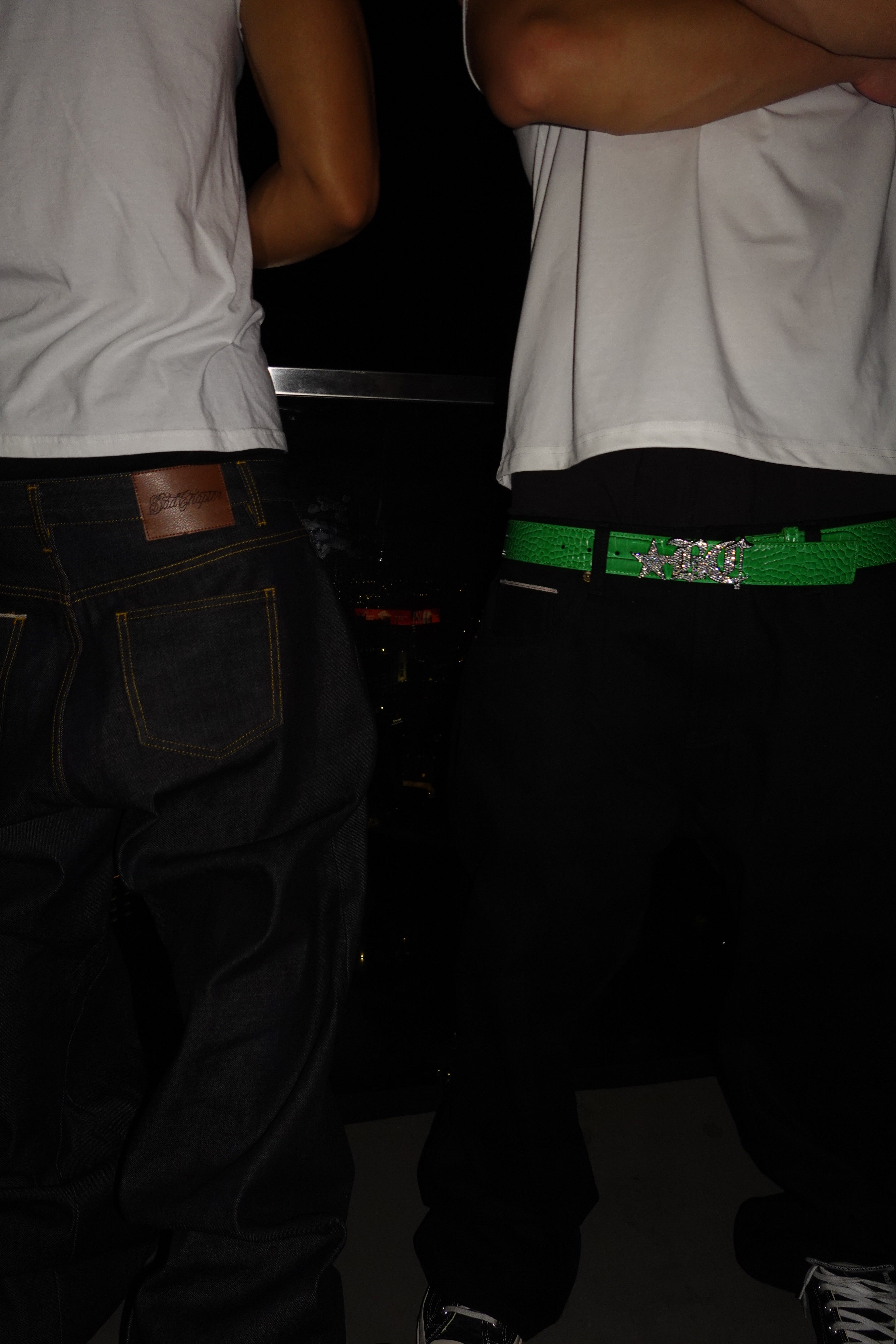 Crocodile Belt - GREEN