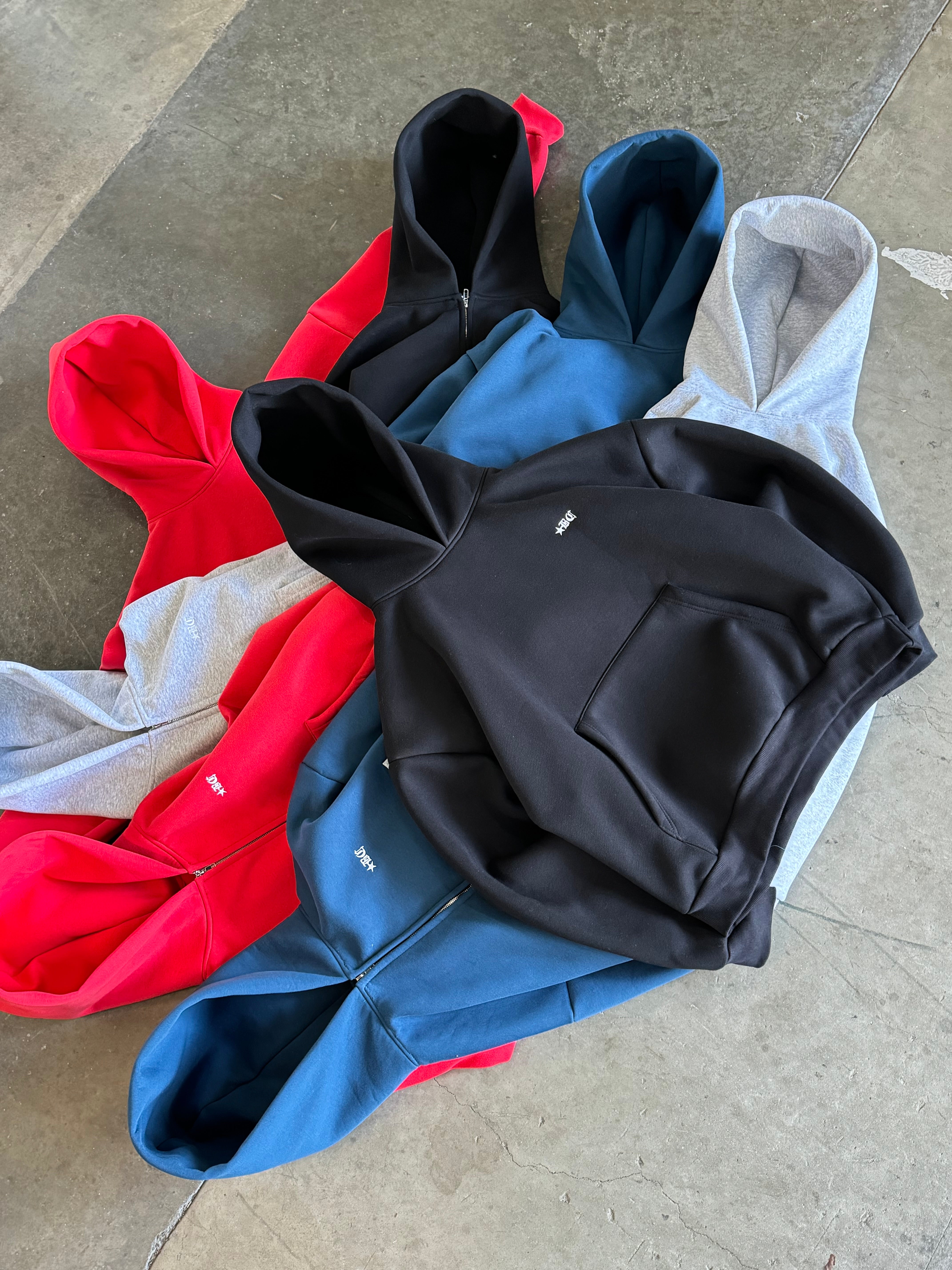 BADCHAPTER BASIC HOODIE (RED)