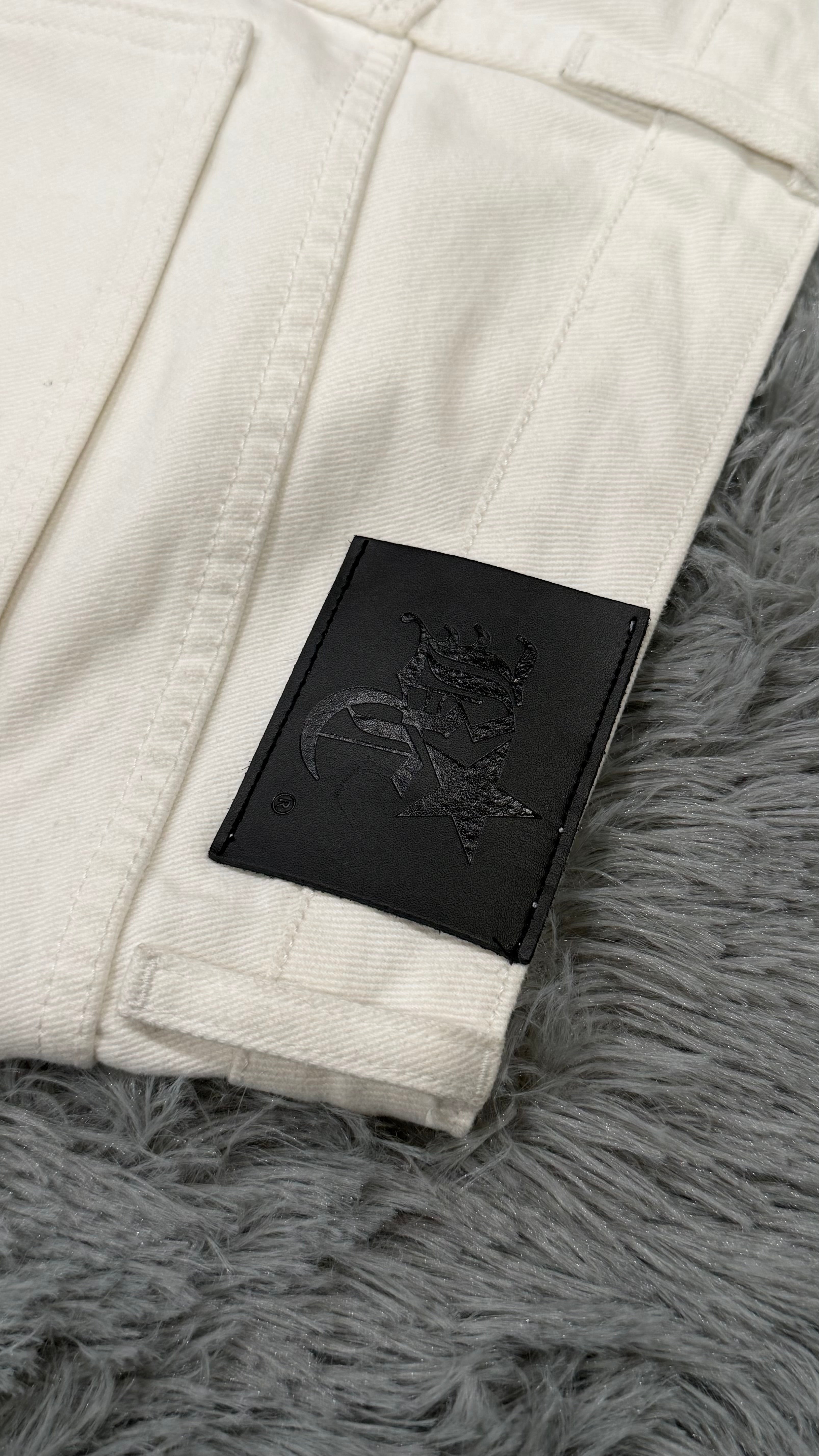 WHITE DENIM