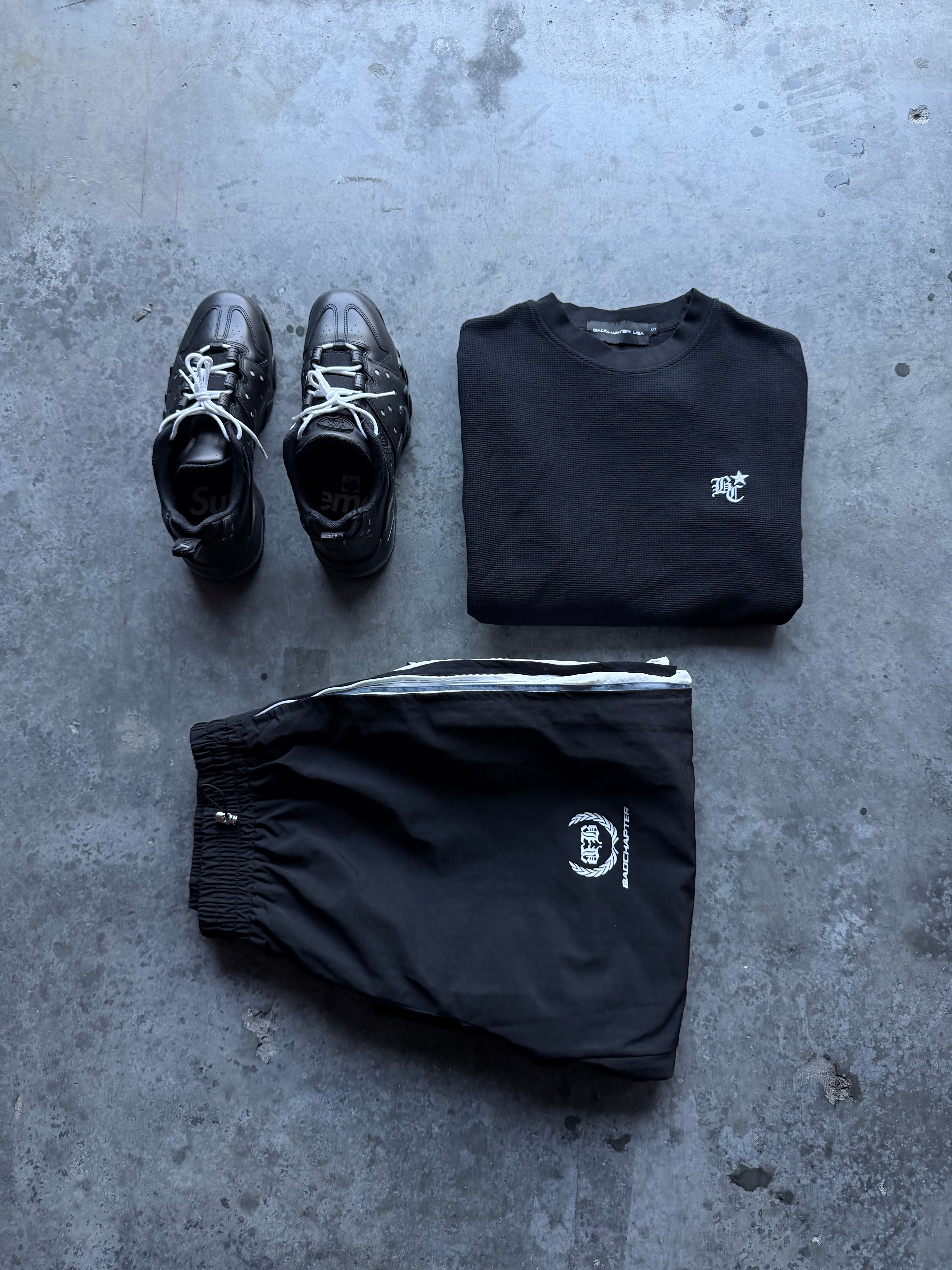 WARMUP TRACKPANTS (BLACK)